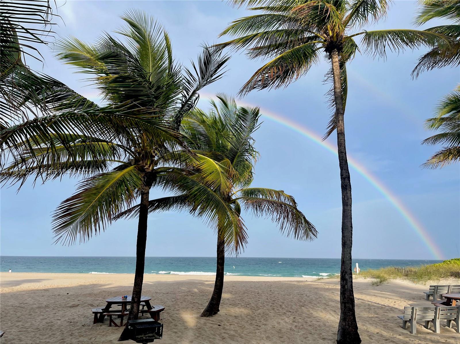 3 Sunset Lane Lauderdale-by-the-Sea, FL 33062 - Photo 5 of 36 a view of ocean with palm trees