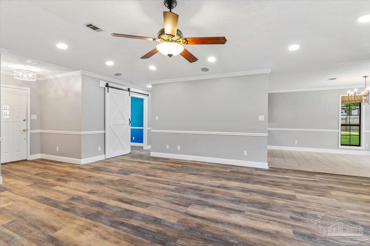 2787 Willow Bend Court Crestview, FL 32539 - Photo 10 of 46 a view of an empty room with a window