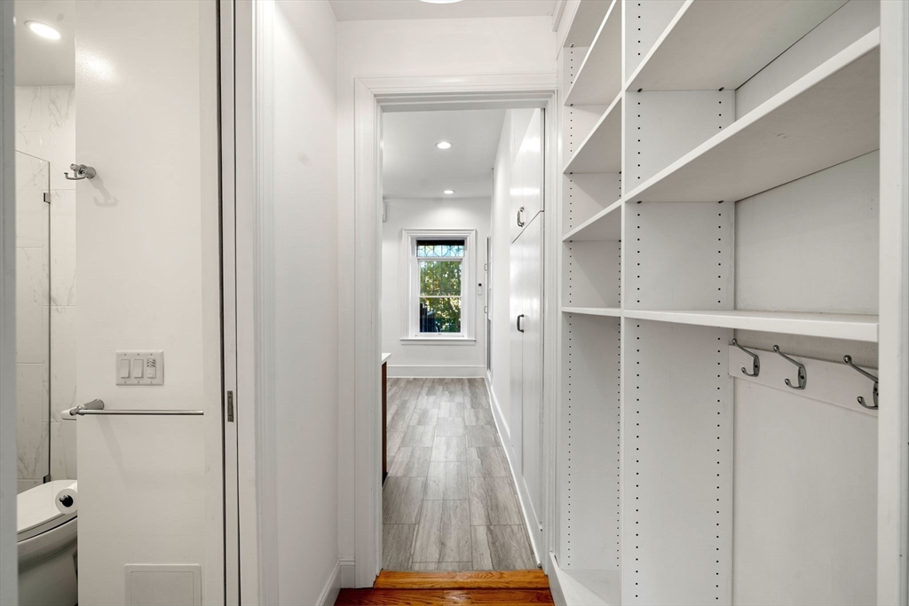 548 Massachusetts Avenue, Unit 3 Boston, MA 02118 - Photo 19 of 28 a view of entryway with wooden floor