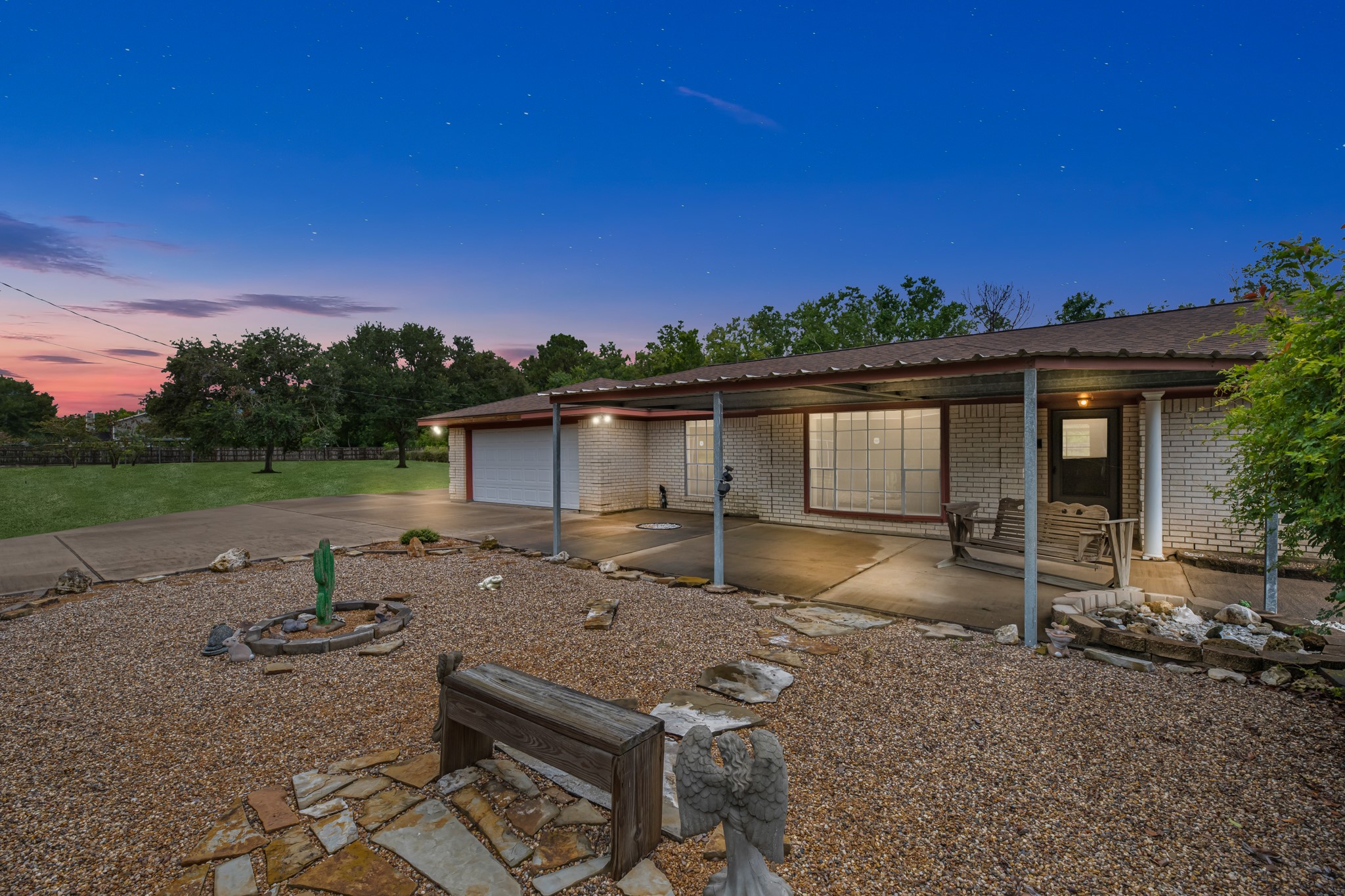 7315 Pine Street Manvel, TX 77578 - Photo 14 of 50 front view of a house with a yard