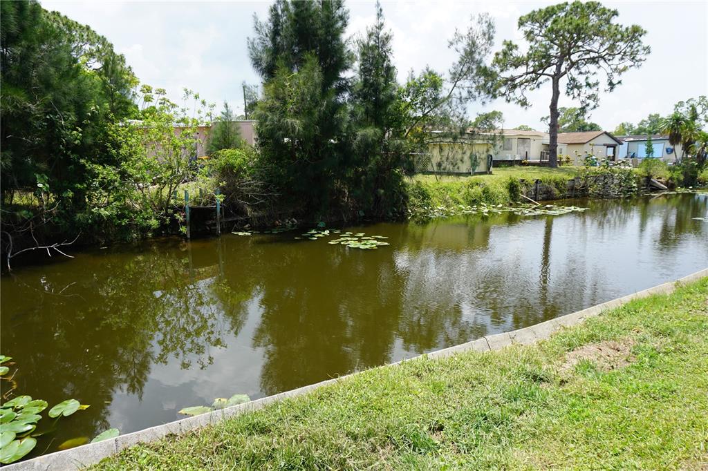 15371 Mango Drive Punta Gorda, FL 33955 - Photo 37 of 62 a view of a lake with a building in the background