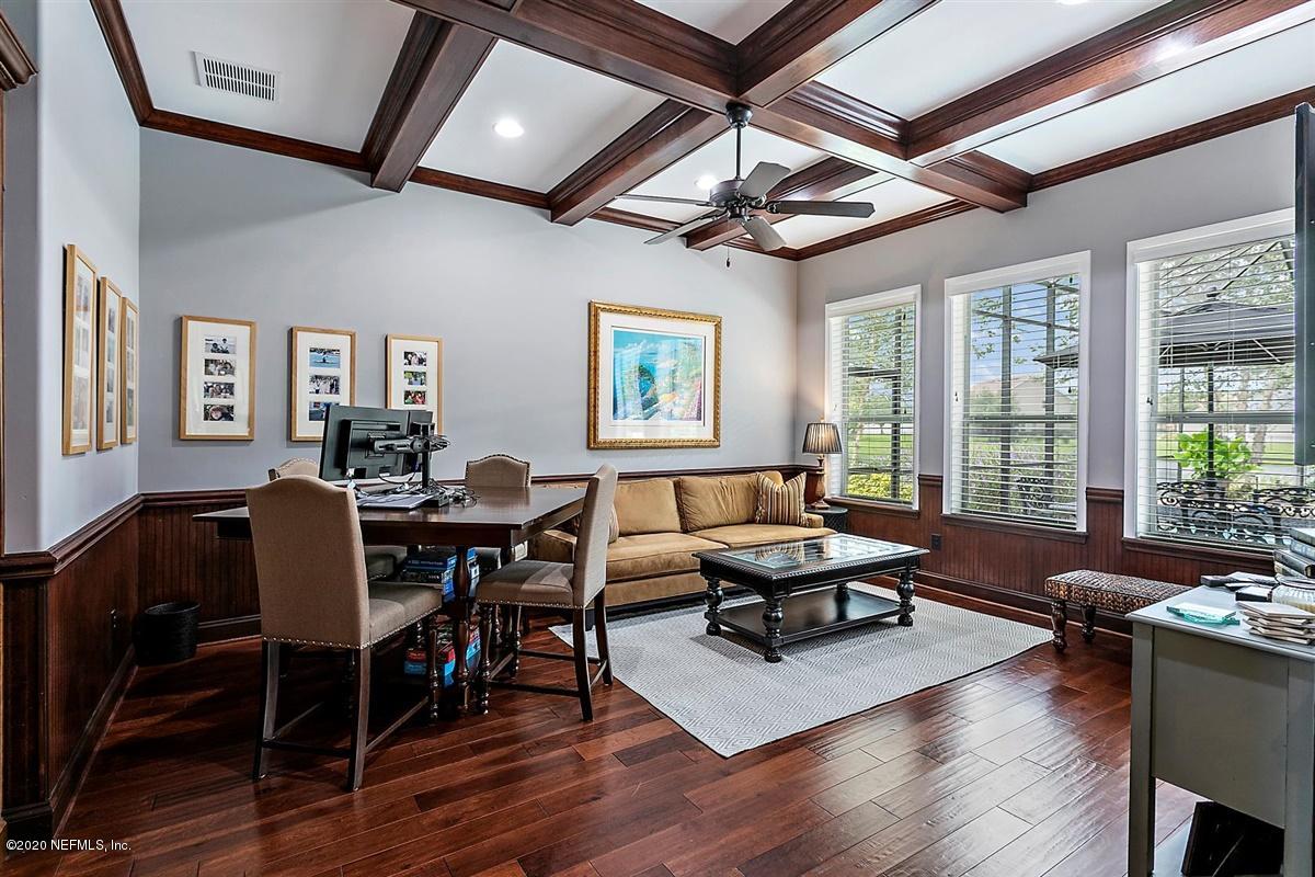 504 Saddlestone Drive St. Johns, FL 32259 - Photo 14 of 42 a living room with furniture a wooden floor and ceiling fan