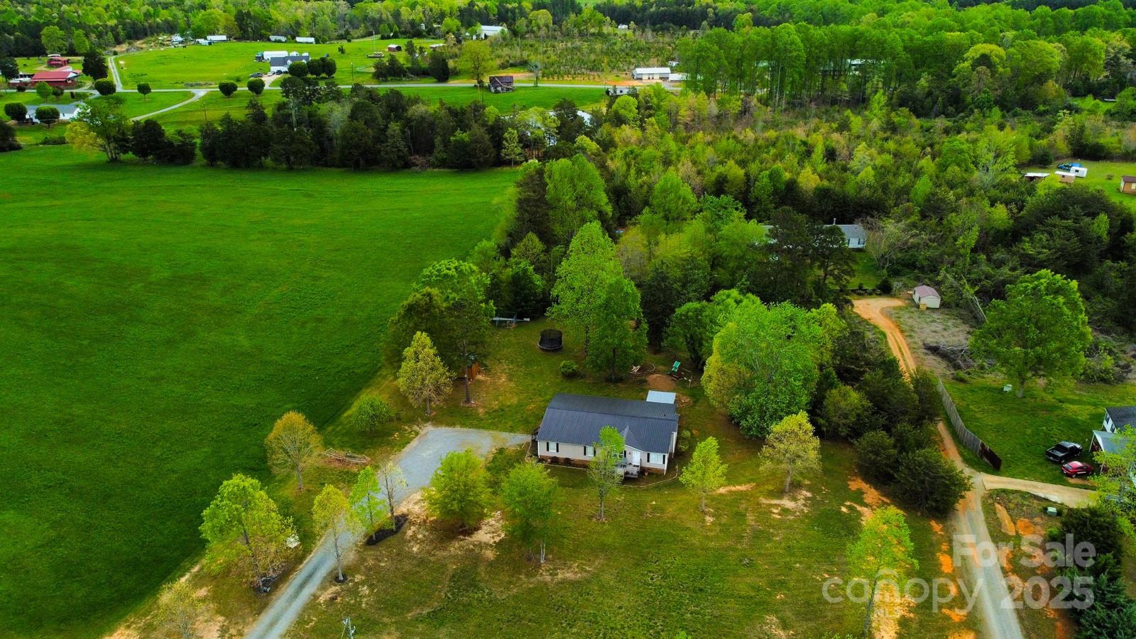 307 Dewitt Owens Road Rutherfordton, NC 28139 - Photo 5 of 40 a aerial view of a house with a yard