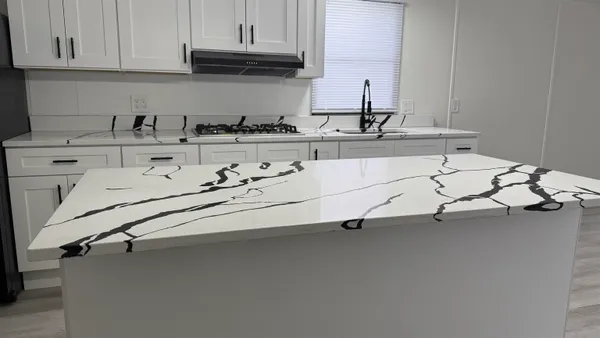 a close view of cabinets