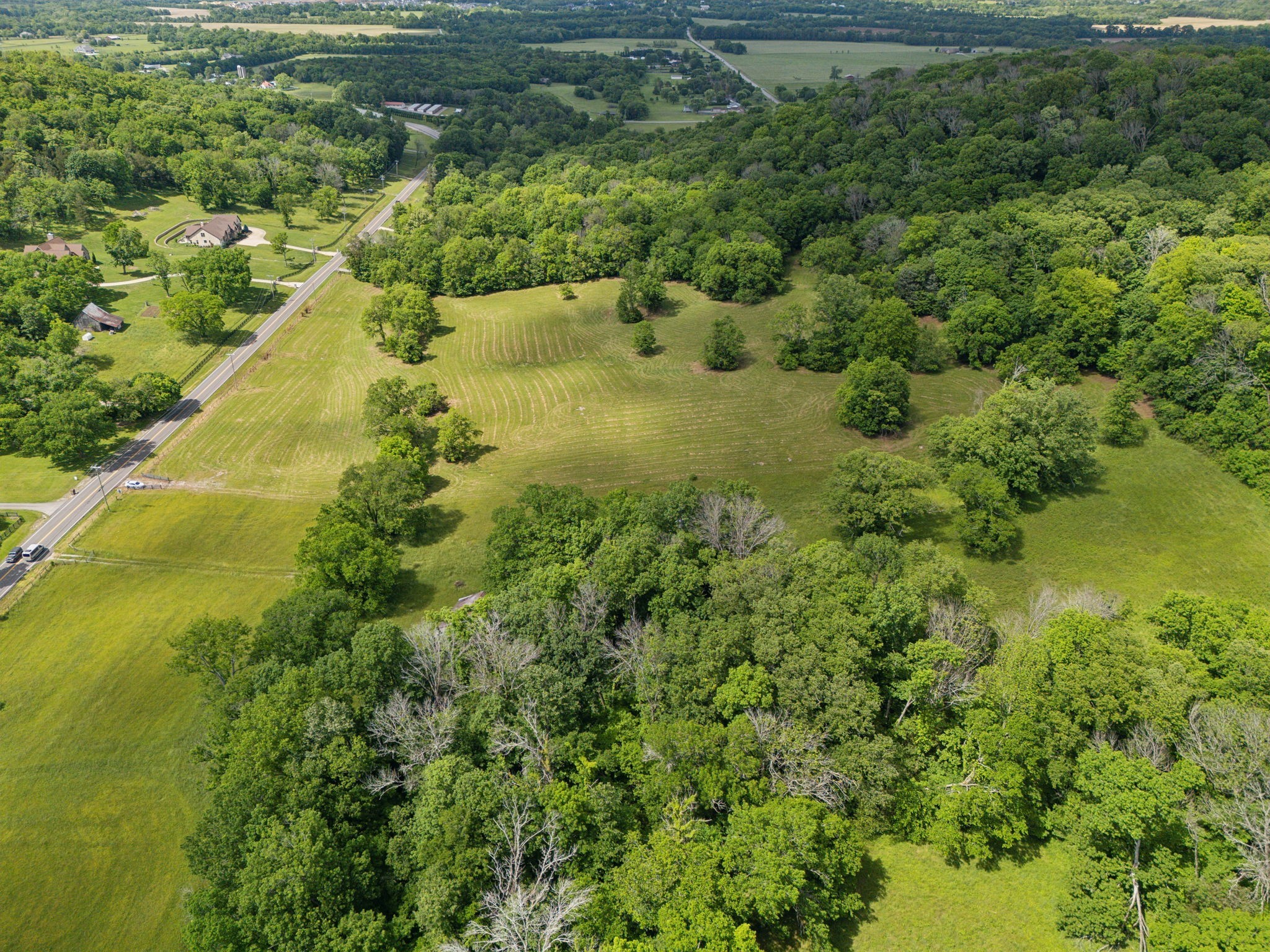 0 Arno Road College Grove, TN 37046 - Photo 13 of 25 an aerial view of residential houses with outdoor space and trees all around