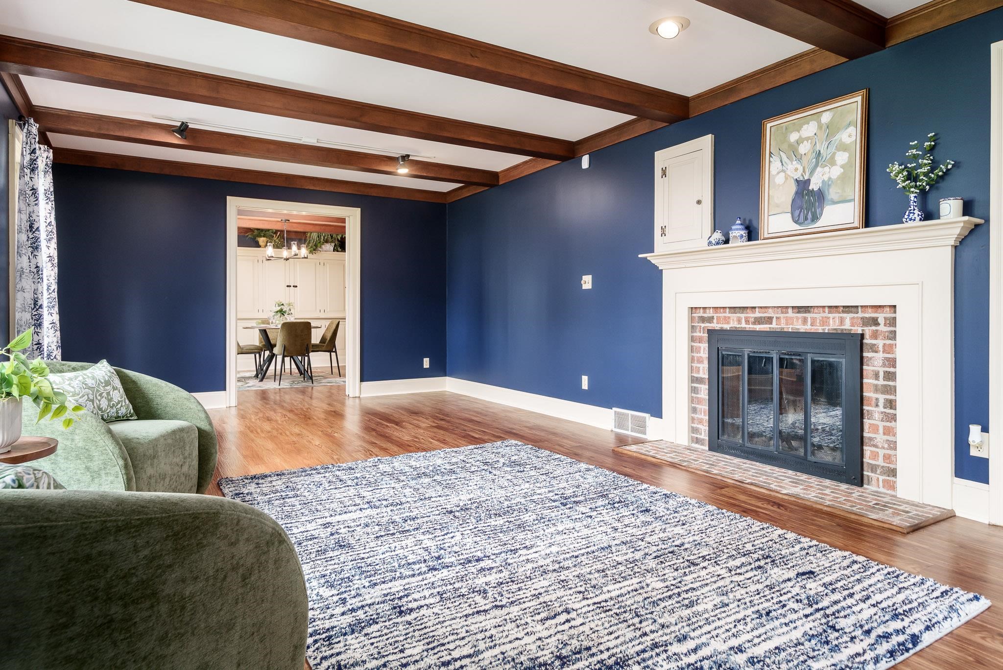 10562 Town Hall Road Belvidere, IL 61008 - Photo 17 of 72 a view of livingroom with furniture and a fireplace