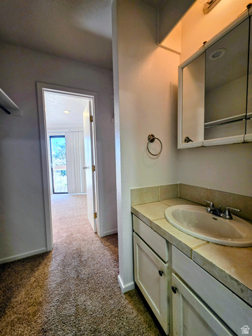 5265 South Rome Beauty Park Murray, UT 84123 - Photo 31 of 35 hallway vanity in Walk in Closest