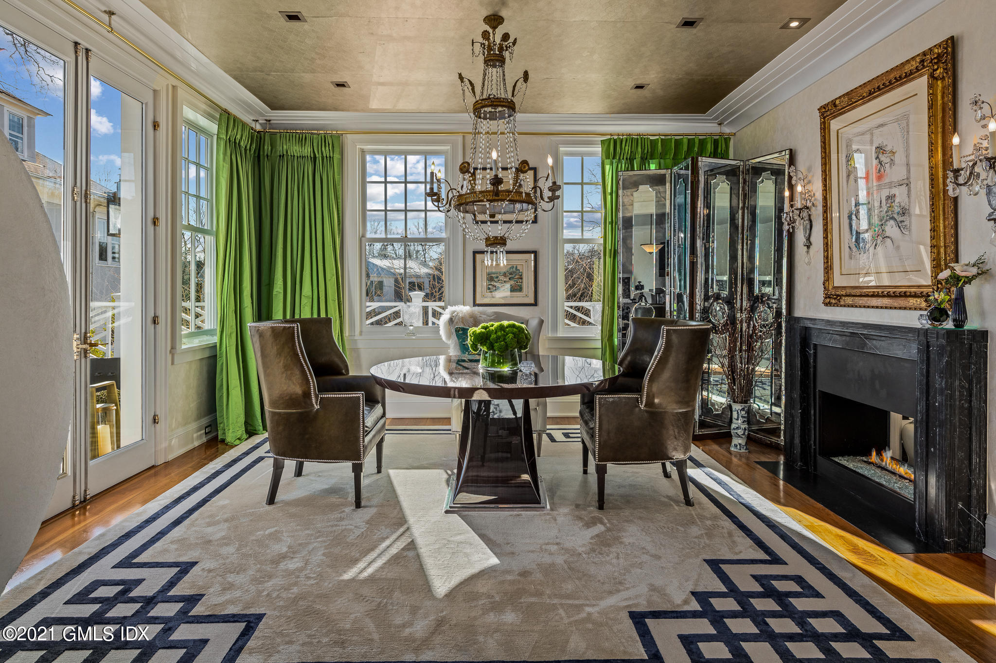 55 Byram Shore Road Greenwich, CT 06830 - Photo 6 of 30 a view of a livingroom with furniture window and outside view