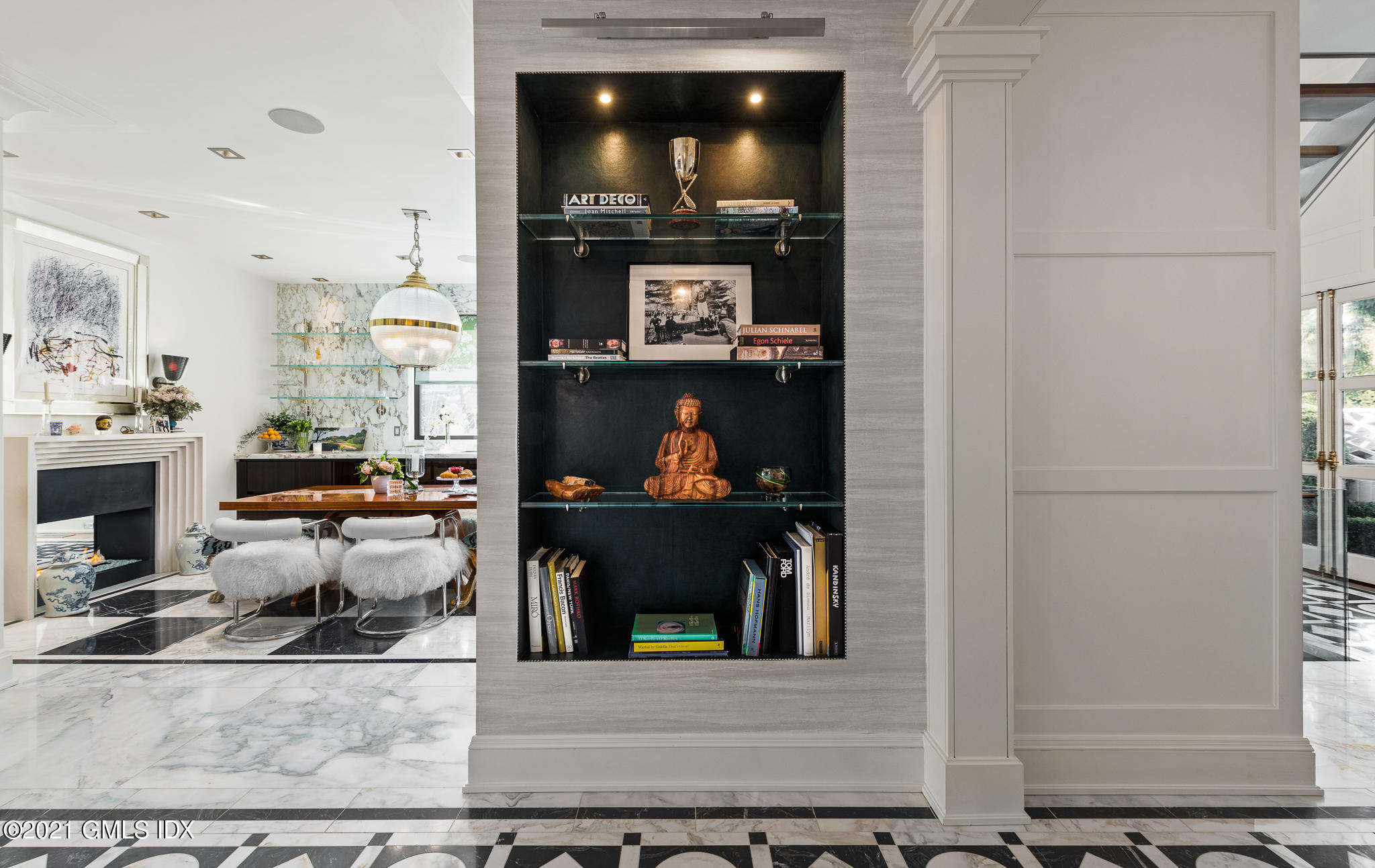 55 Byram Shore Road Greenwich, CT 06830 - Photo 7 of 30 a view of a living room and entry way