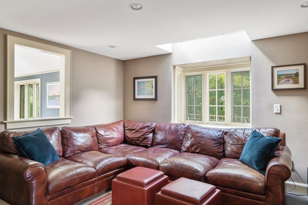 8 Nob Hill Road Wayland, MA 01778 - Photo 12 of 28 a living room with a couch and a window