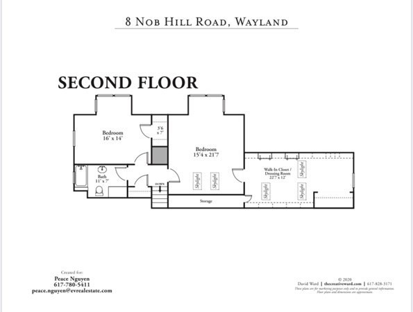 8 Nob Hill Road Wayland, MA 01778 - Photo 27 of 28 a picture of a book and a white bed