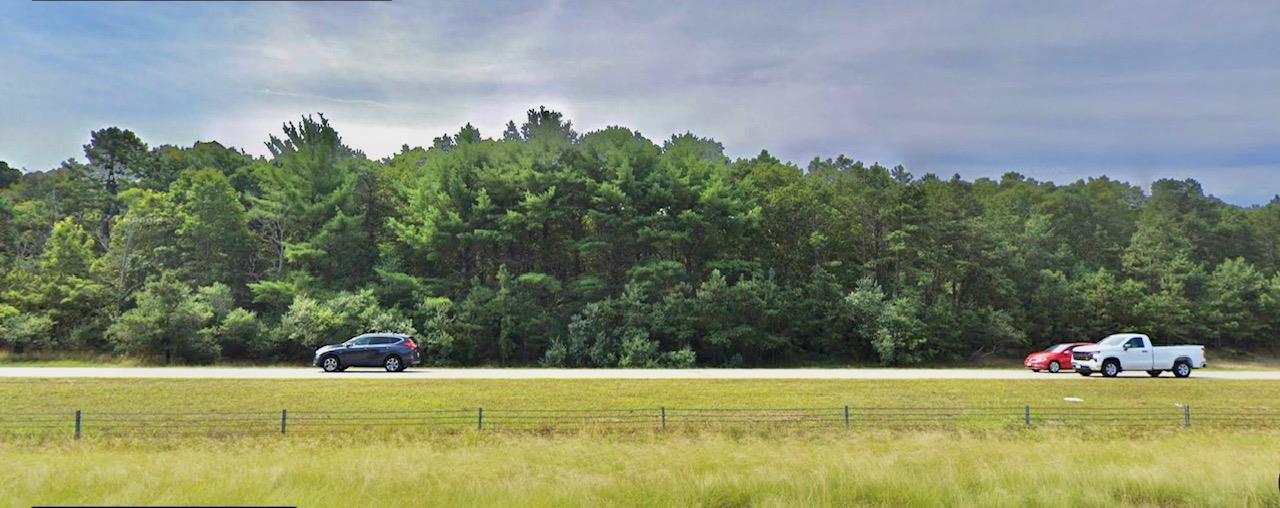 202-214 Old Country Road Eastport, NY 11941 - Photo 4 of 10 a view of a big yard with potted plants and mountain view in back