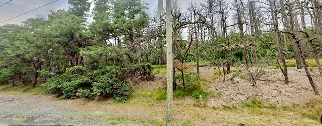 an aerial view of a residential houses