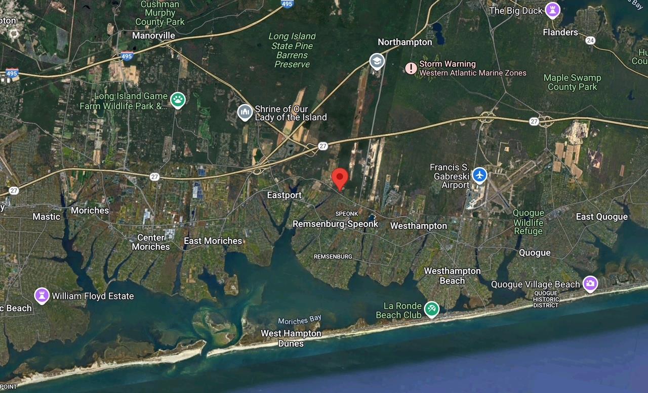 202-214 Old Country Road Eastport, NY 11941 - Photo 9 of 10 an aerial view of a residential houses