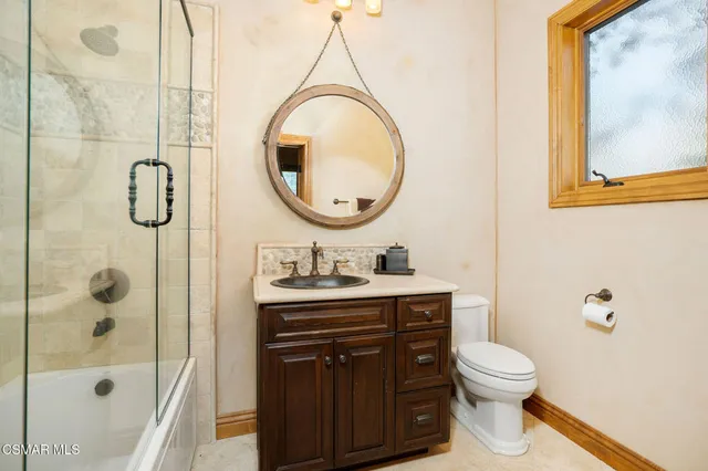 a kitchen with lots of counter top space