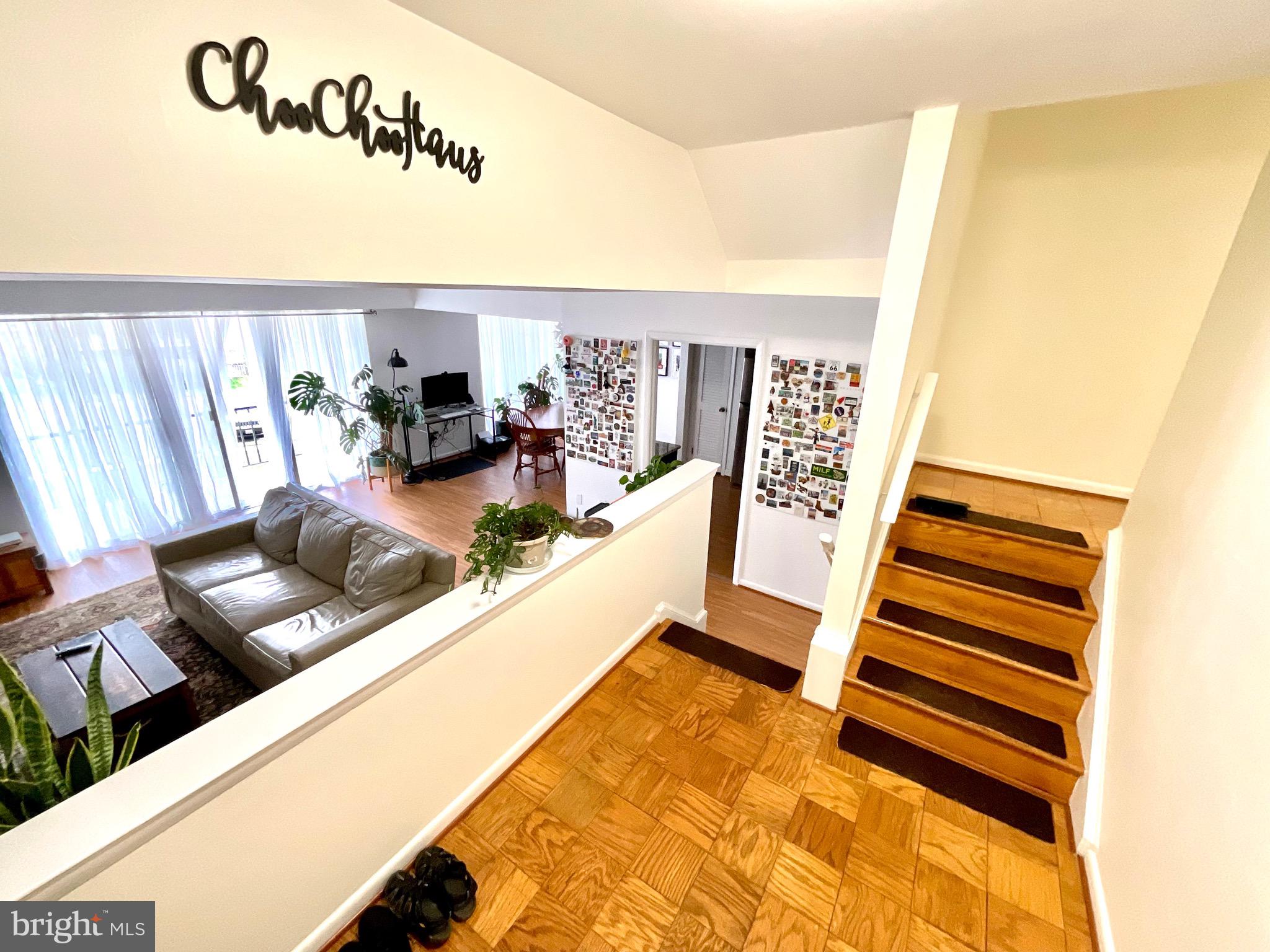 14429 Parkvale Road, Unit 3 Rockville, MD 20853 - Photo 3 of 28 View from the "loft" foyer