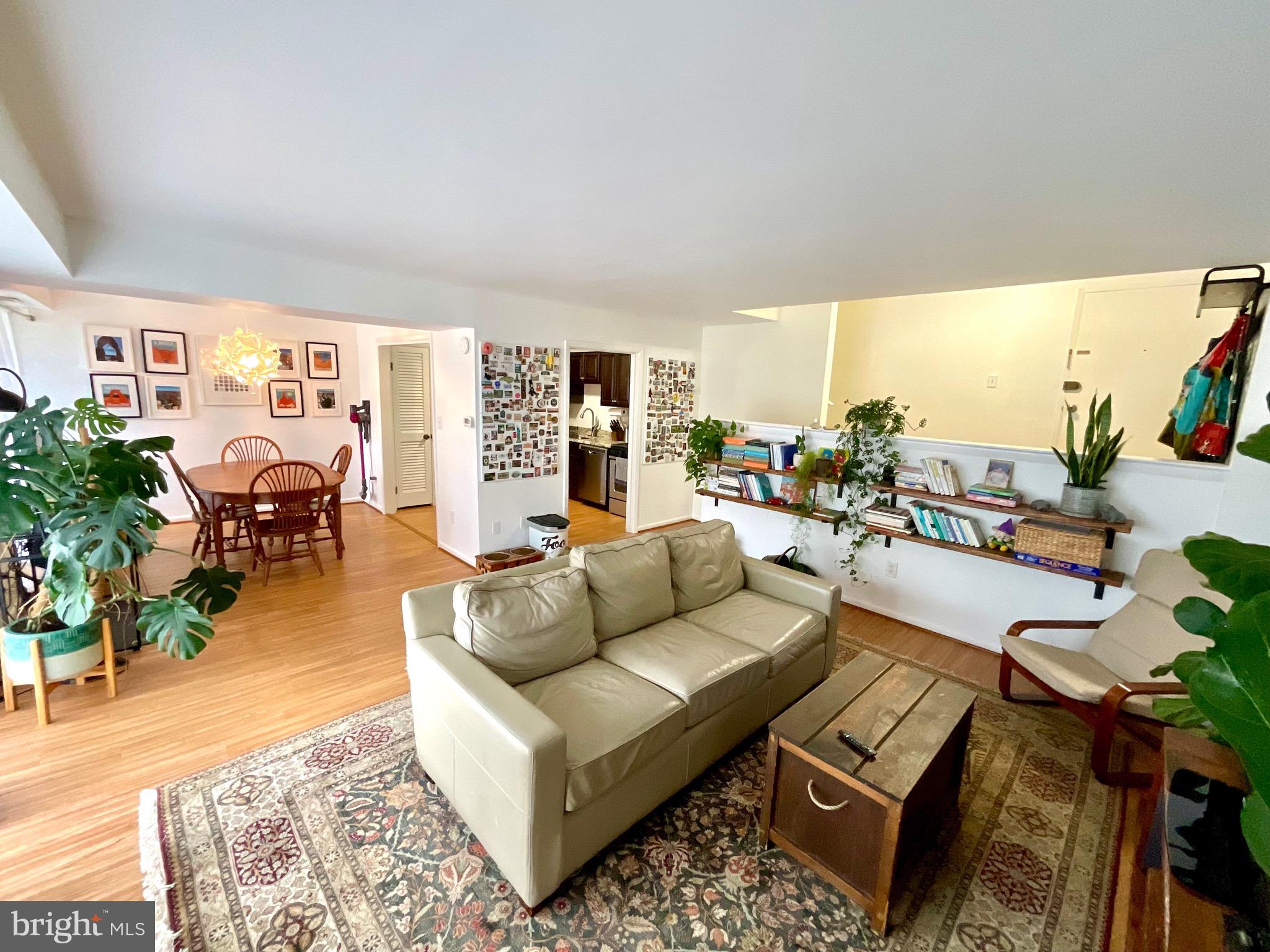 14429 Parkvale Road, Unit 3 Rockville, MD 20853 - Photo 6 of 28 Living room looking back to DIning Rm