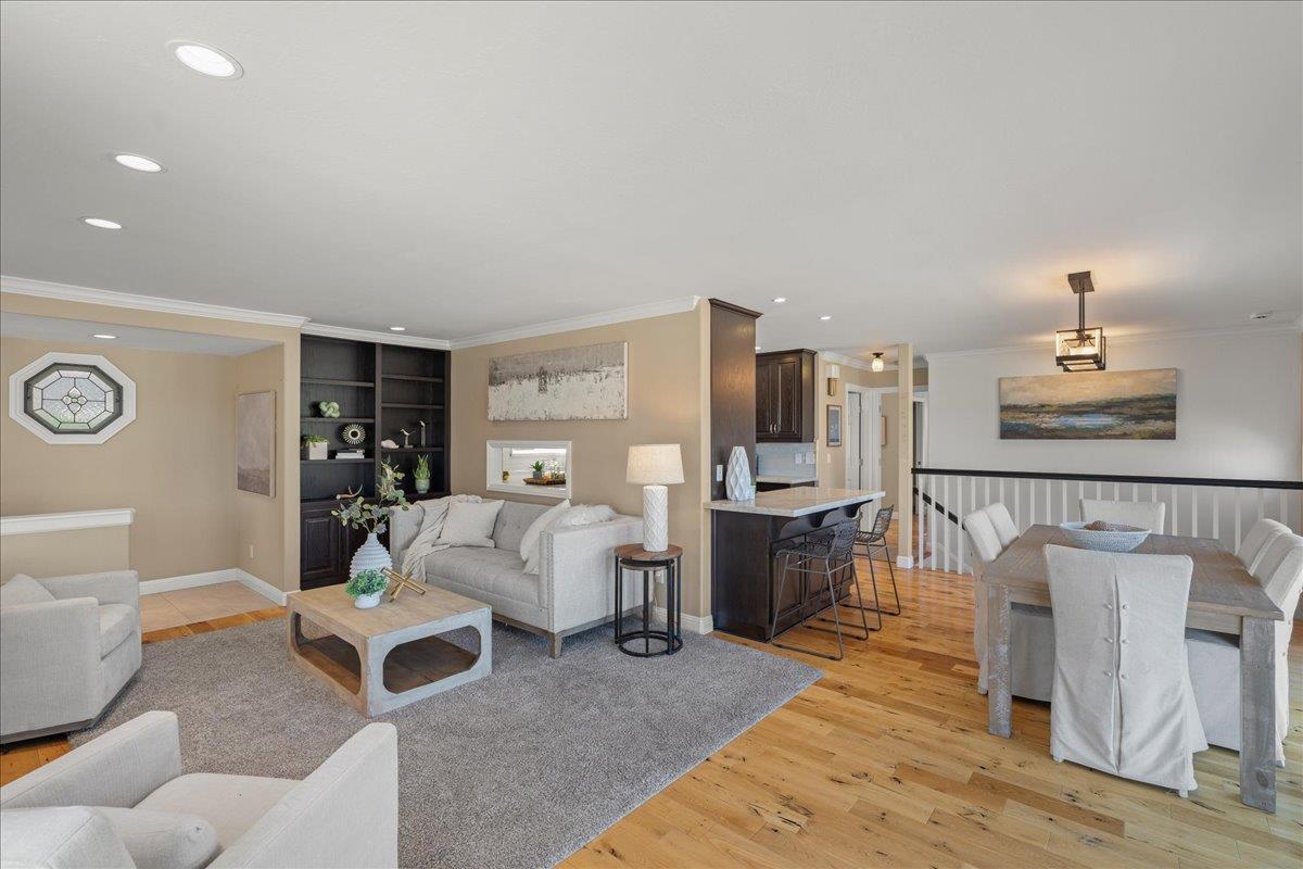 25400 Radonich Road Los Gatos, CA 95033 - Photo 5 of 42 a living room with furniture a rug and a table