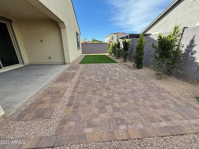 a view of outdoor space and yard