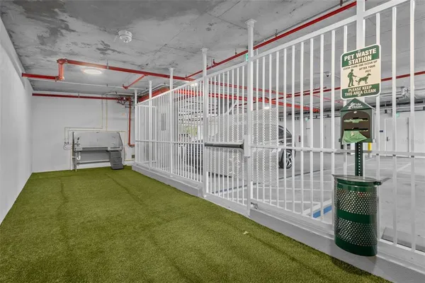 a view of storage and utility room