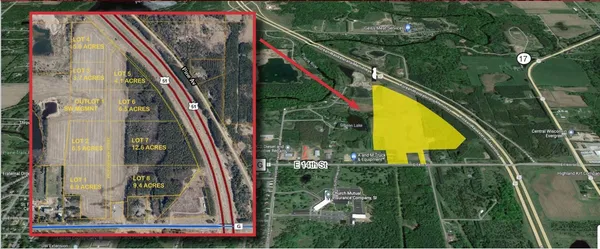 $11,600 | 64.83-ac County Road G, Unit 3 712 6 ACRE LOTS, Merrill, WI 54452