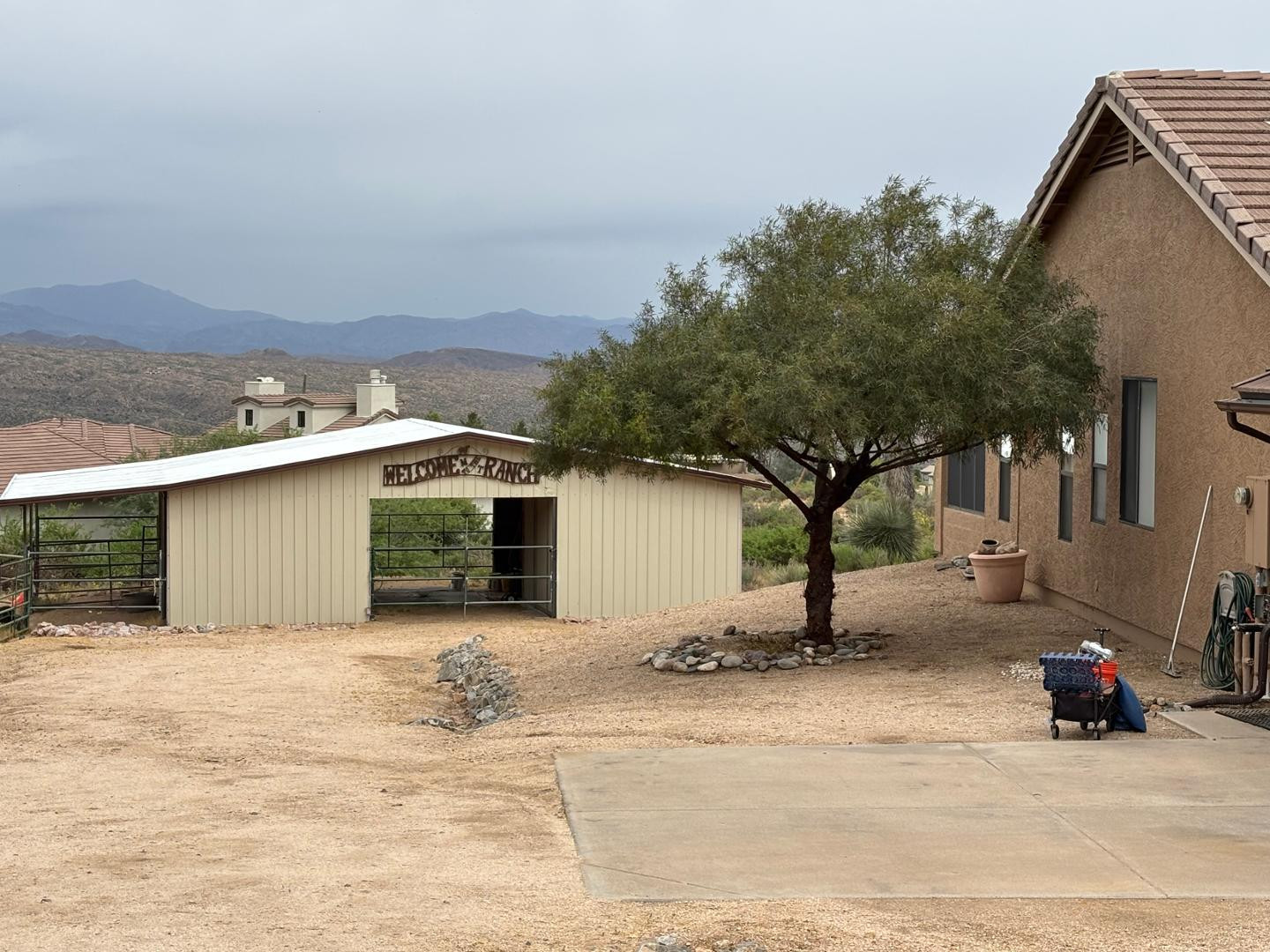 43003 North Old Mine Road Scottsdale, AZ 85262 - Photo 24 of 33 a view of a house with a outdoor space