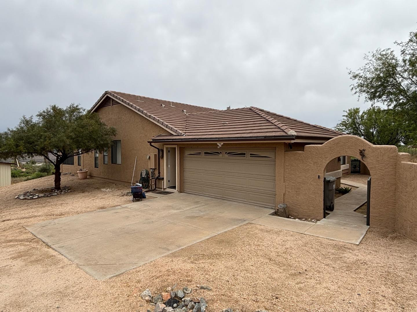 43003 North Old Mine Road Scottsdale, AZ 85262 - Photo 3 of 33 a view of house with backyard and trees in the background