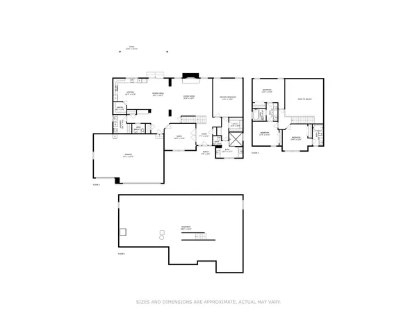 a picture of a floor plan