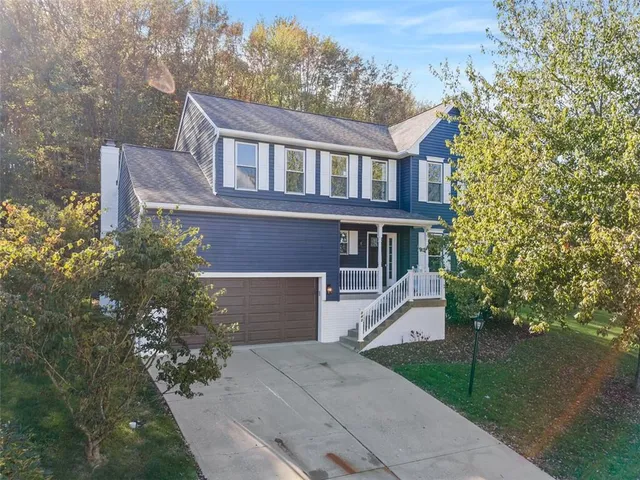 front view of house with a yard