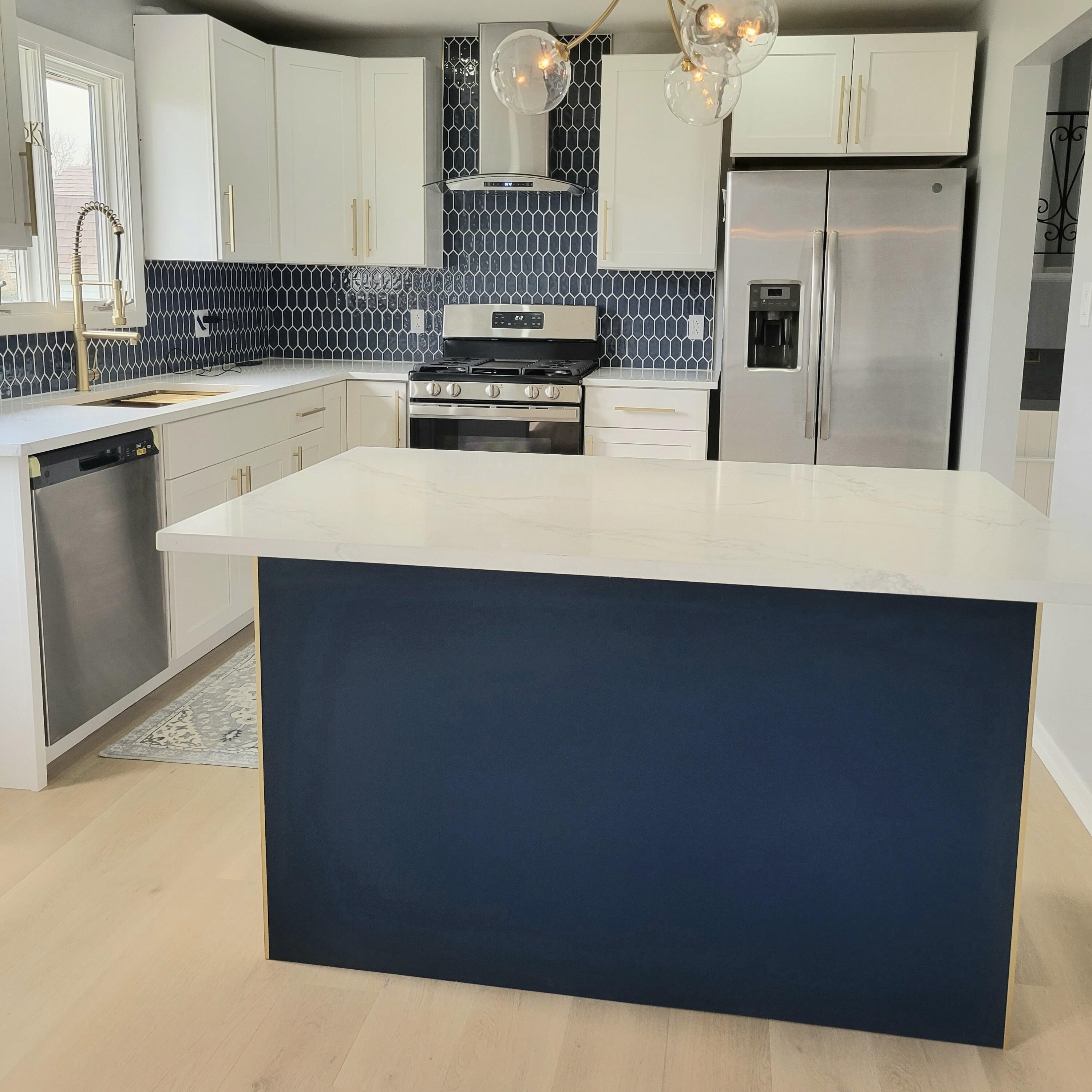 939 Devonshire Lane Dyer, IN 46311 - Photo 15 of 25 a kitchen with stainless steel appliances a sink stove and refrigerator