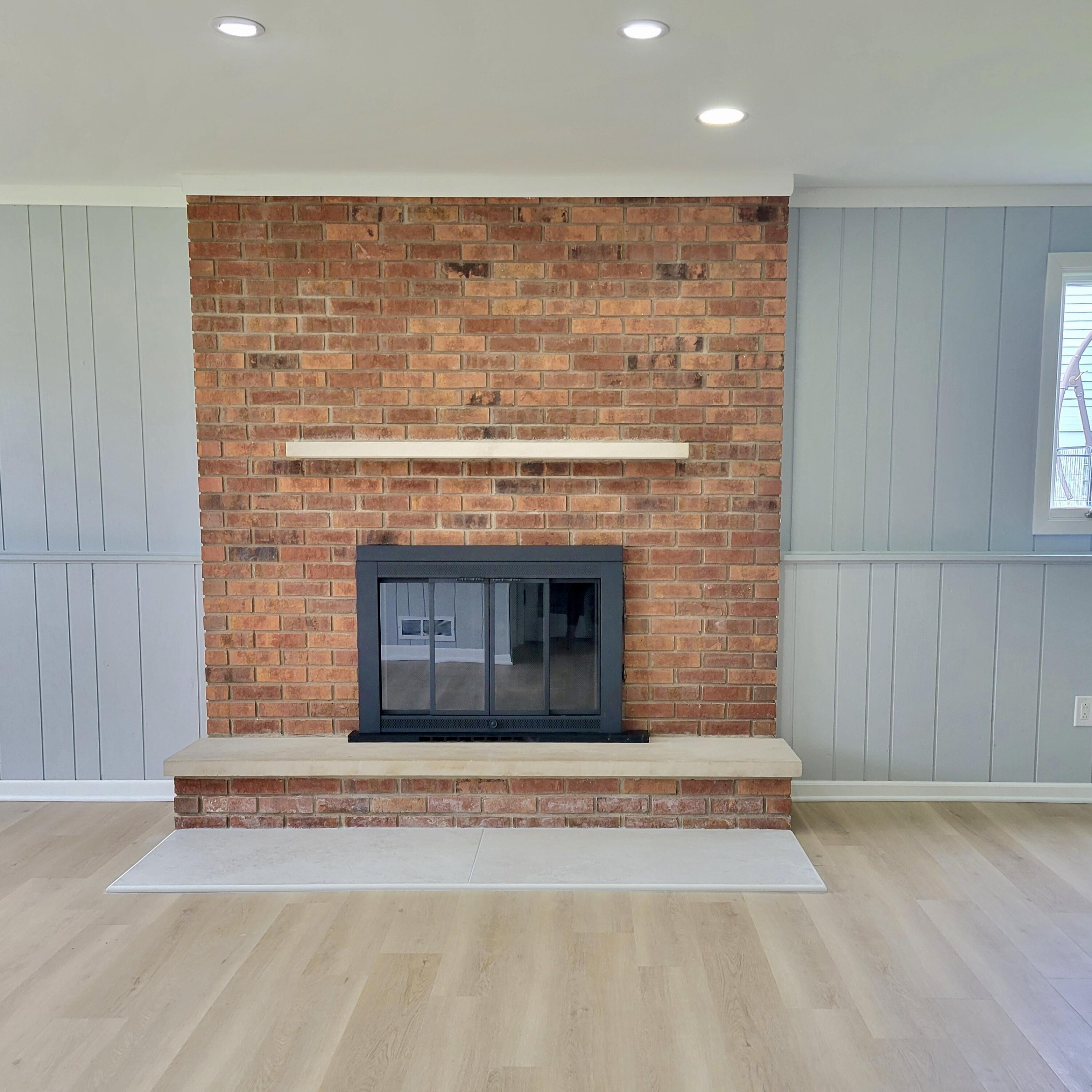 939 Devonshire Lane Dyer, IN 46311 - Photo 19 of 25 a view of fireplace and utility room