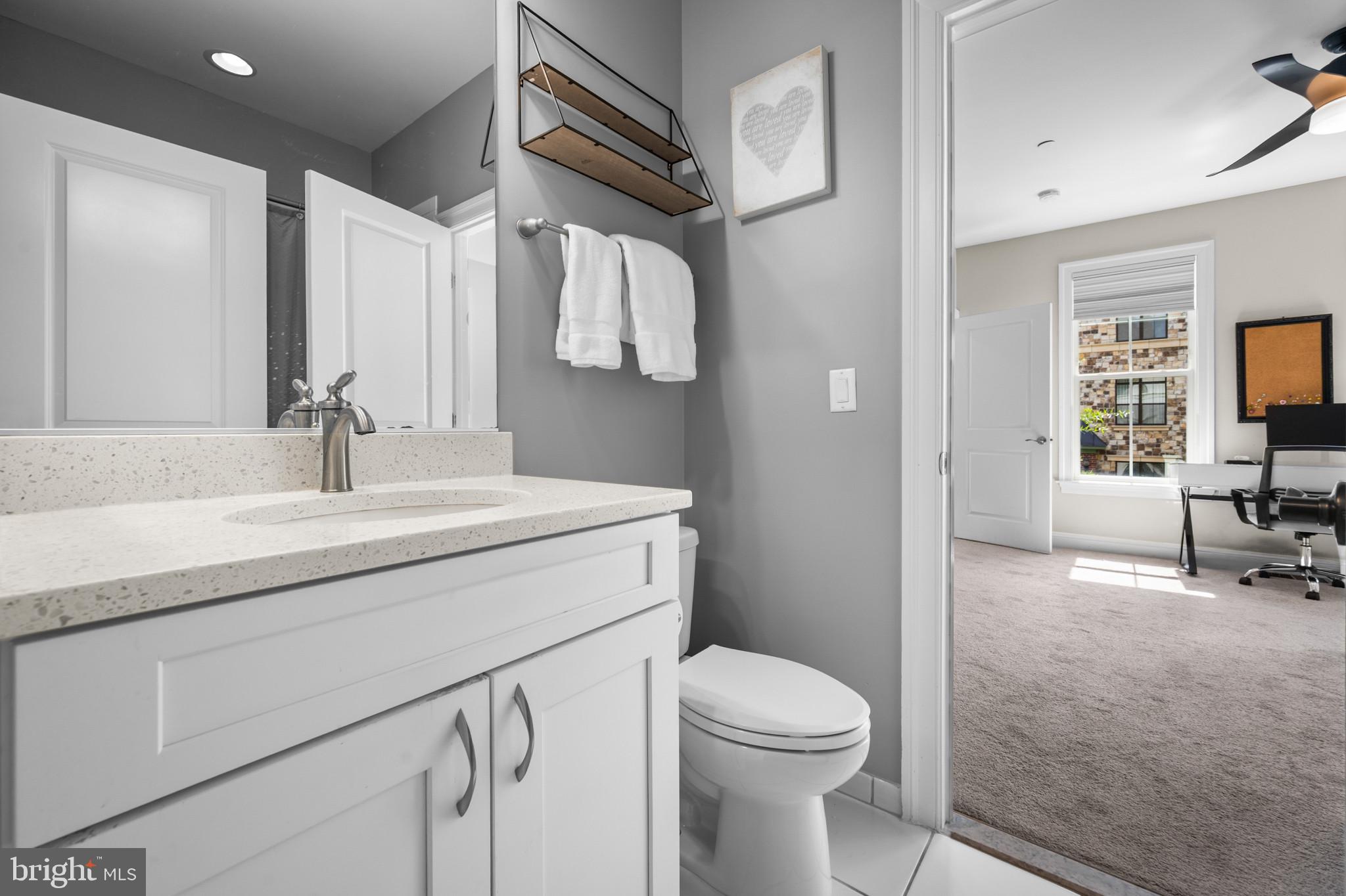 311 Strummer Lane Gaithersburg, MD 20878 - Photo 30 of 72 Jack and Jill Bathroom between 3rd and 4th Bedroom
