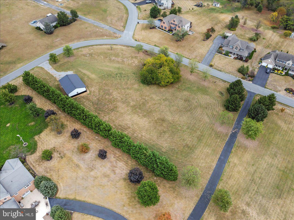 2565 Echo Springs Road, Unit LOT 8 Chambersburg, PA 17202 - Photo 22 of 26 an aerial view of a house with a yard