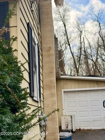 a view of a door of a house