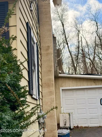a view of a door of a house