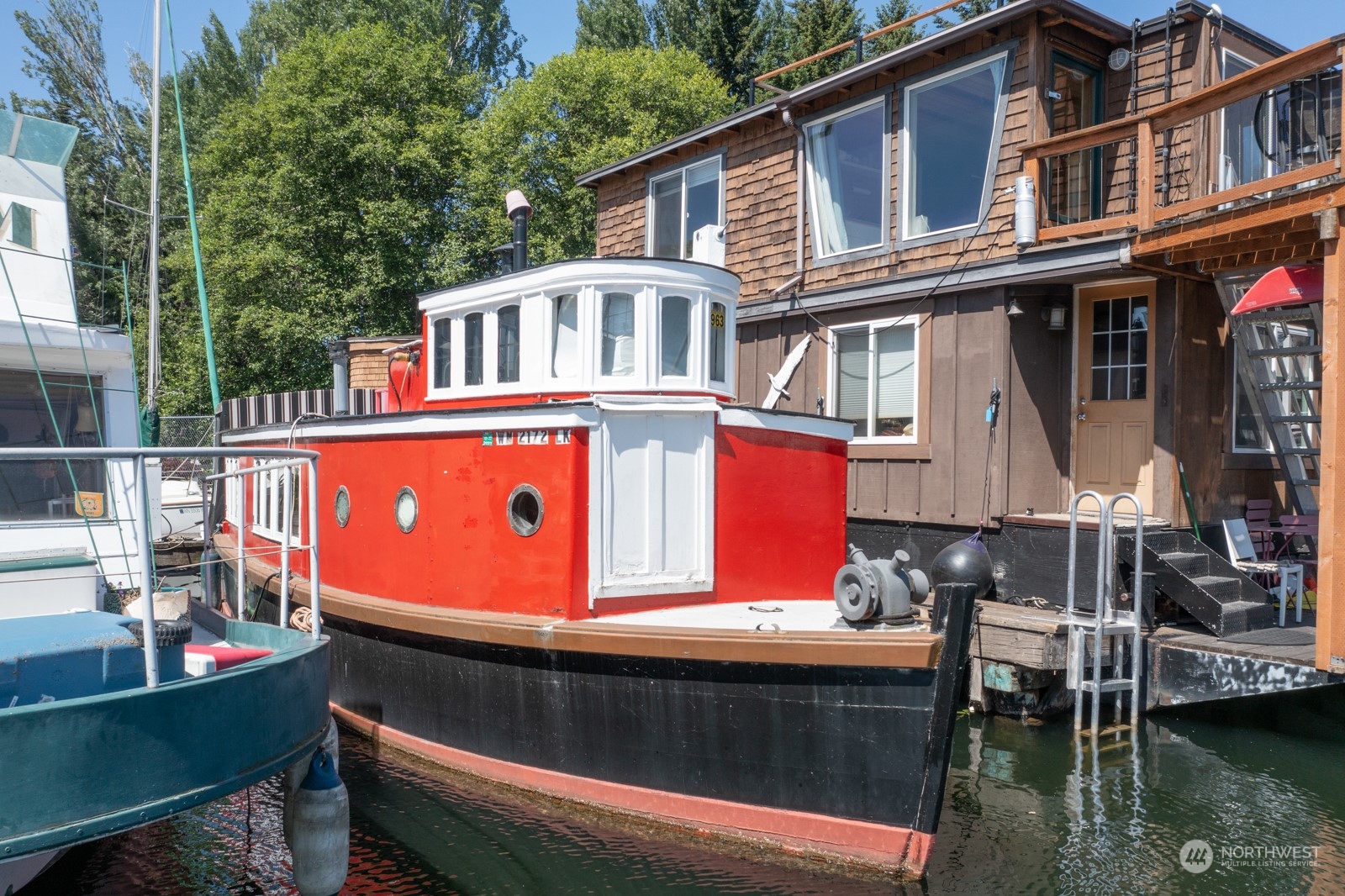 a sign on the side of a building