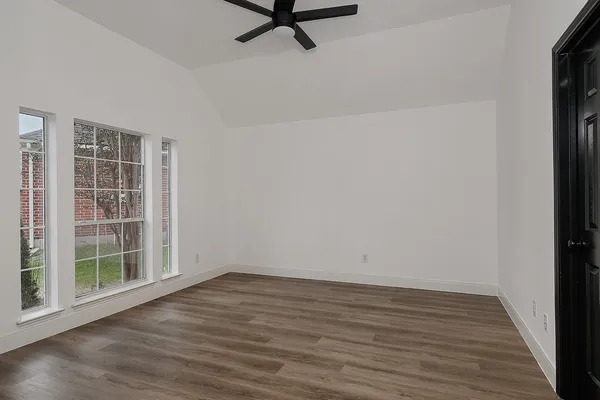 wooden floor in an empty room