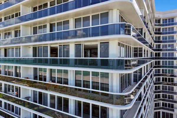 a front view of a building