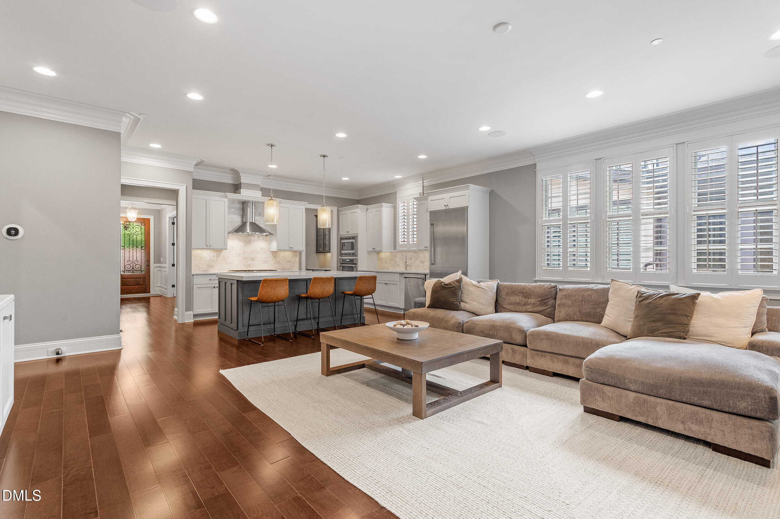 1361 Queensferry Road Cary, NC 27511 - Photo 14 of 50 a living room with furniture and a large window