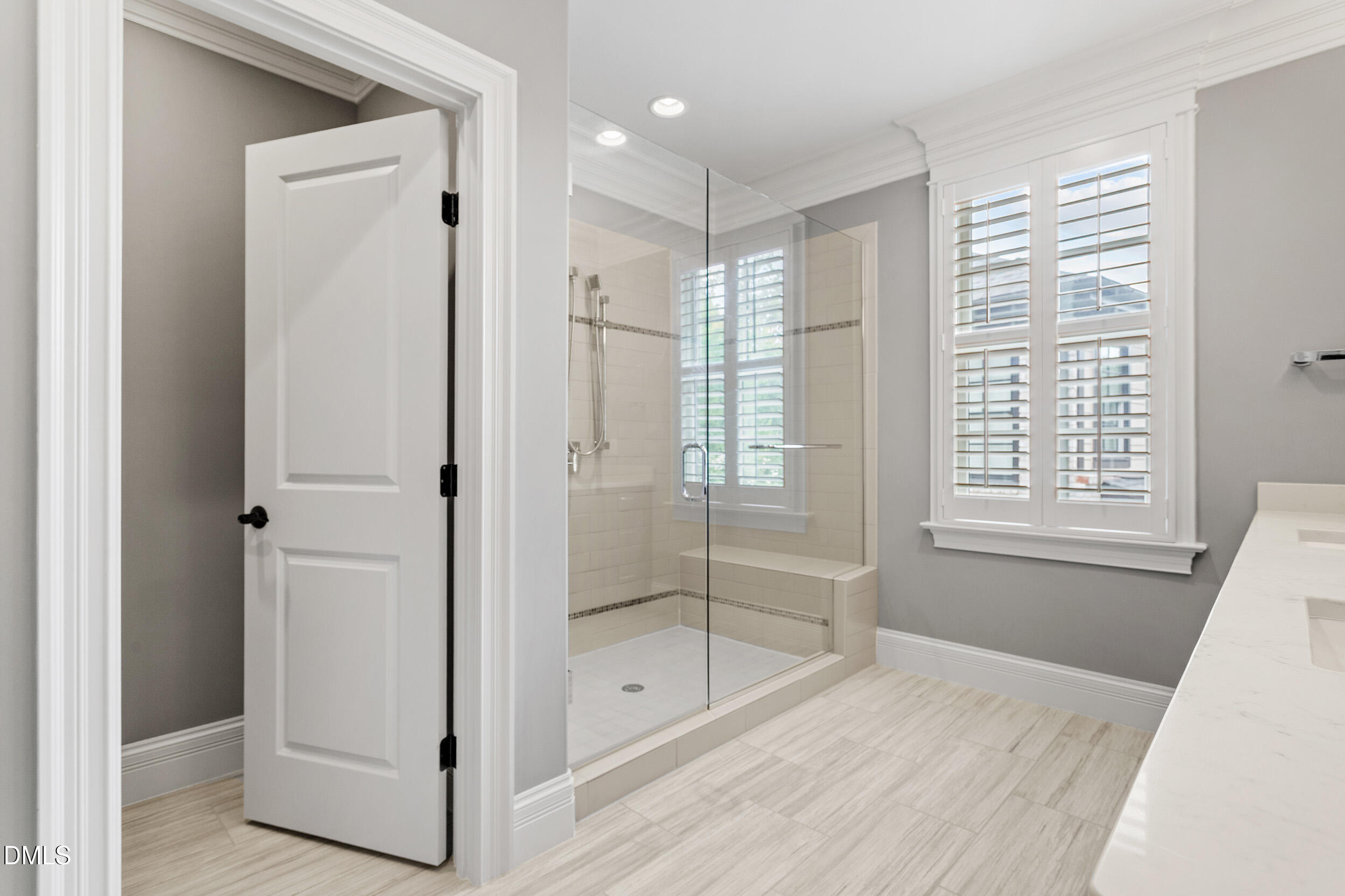 1361 Queensferry Road Cary, NC 27511 - Photo 38 of 50 a bathroom with a shower