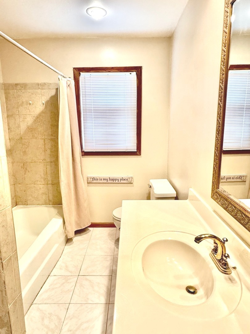 219 William Street New Lenox, IL 60451 - Photo 16 of 29 a bathroom with a tub sink and a mirror