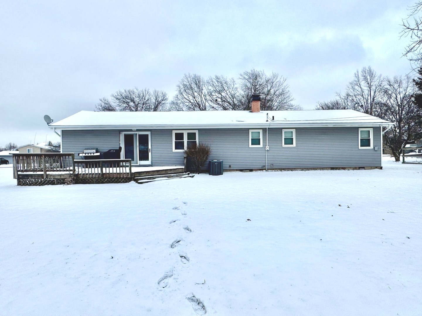 219 William Street New Lenox, IL 60451 - Photo 29 of 29 a front view of house with yard and trees around
