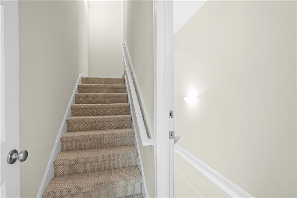 1168 Highland Road Sautee Nacoochee, GA 30571 - Photo 35 of 65 a view of staircase with white walls