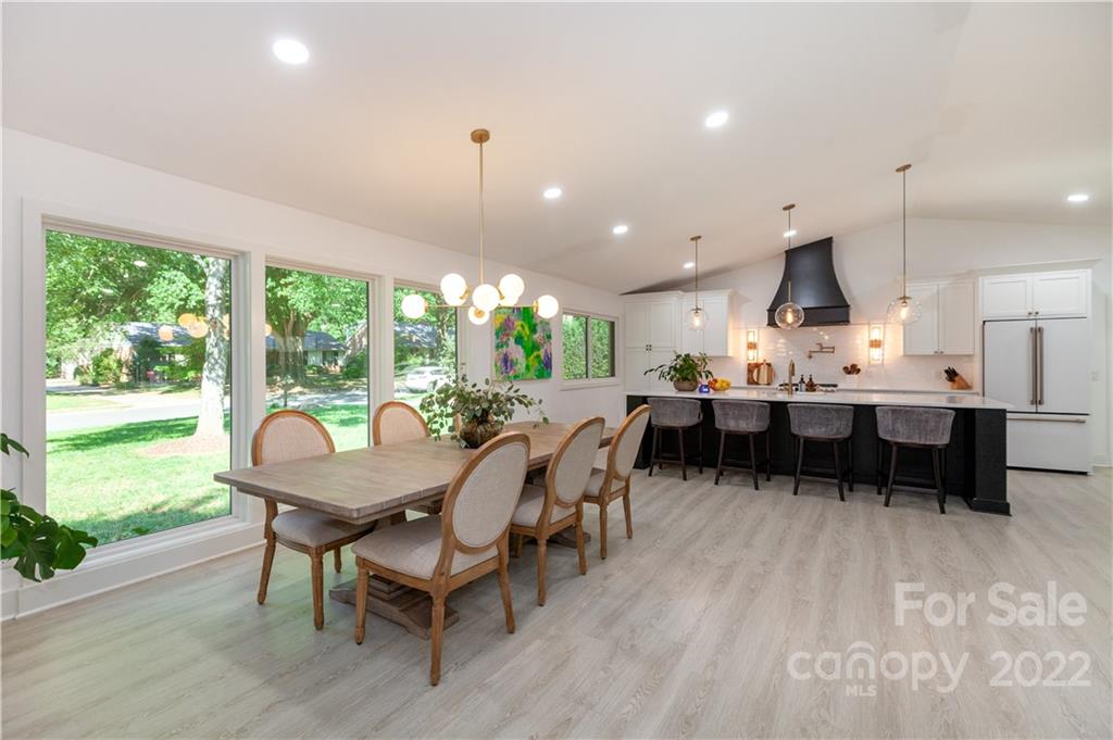621 Wingrave Drive Charlotte, NC 28270 - Photo 11 of 48 a view of a dining room with furniture window and outside view