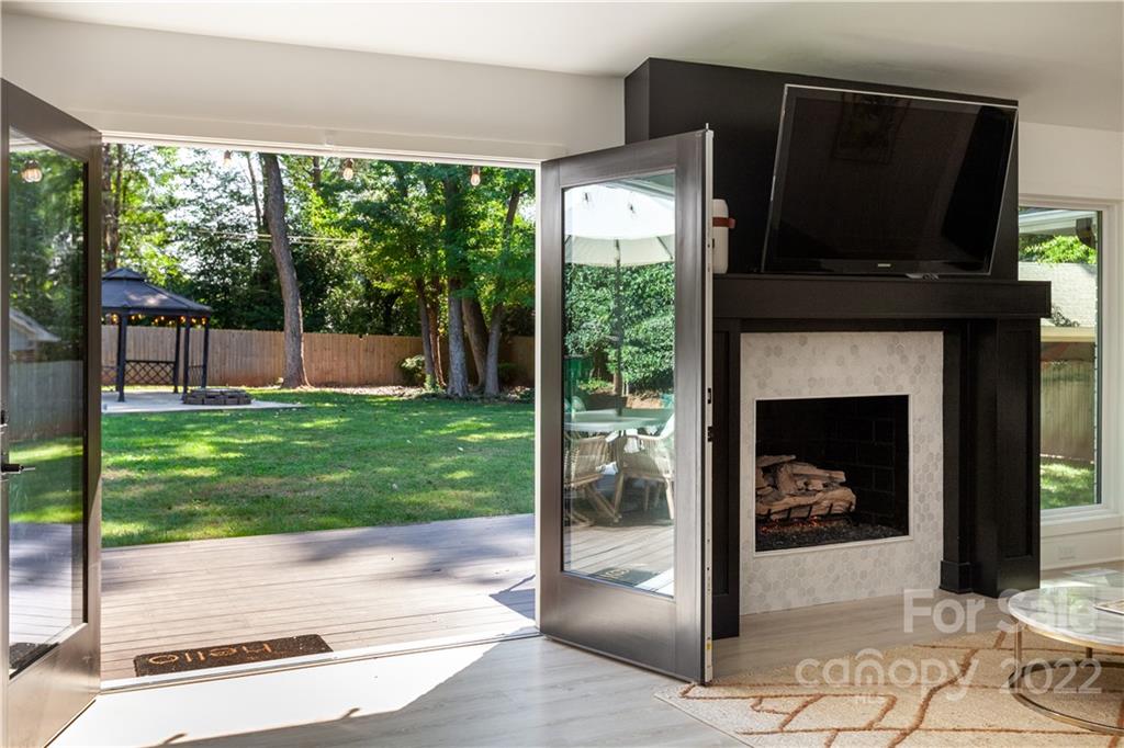 621 Wingrave Drive Charlotte, NC 28270 - Photo 29 of 48 a view of a porch door and garden