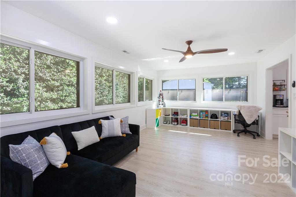 621 Wingrave Drive Charlotte, NC 28270 - Photo 44 of 48 a living room with furniture and a large window