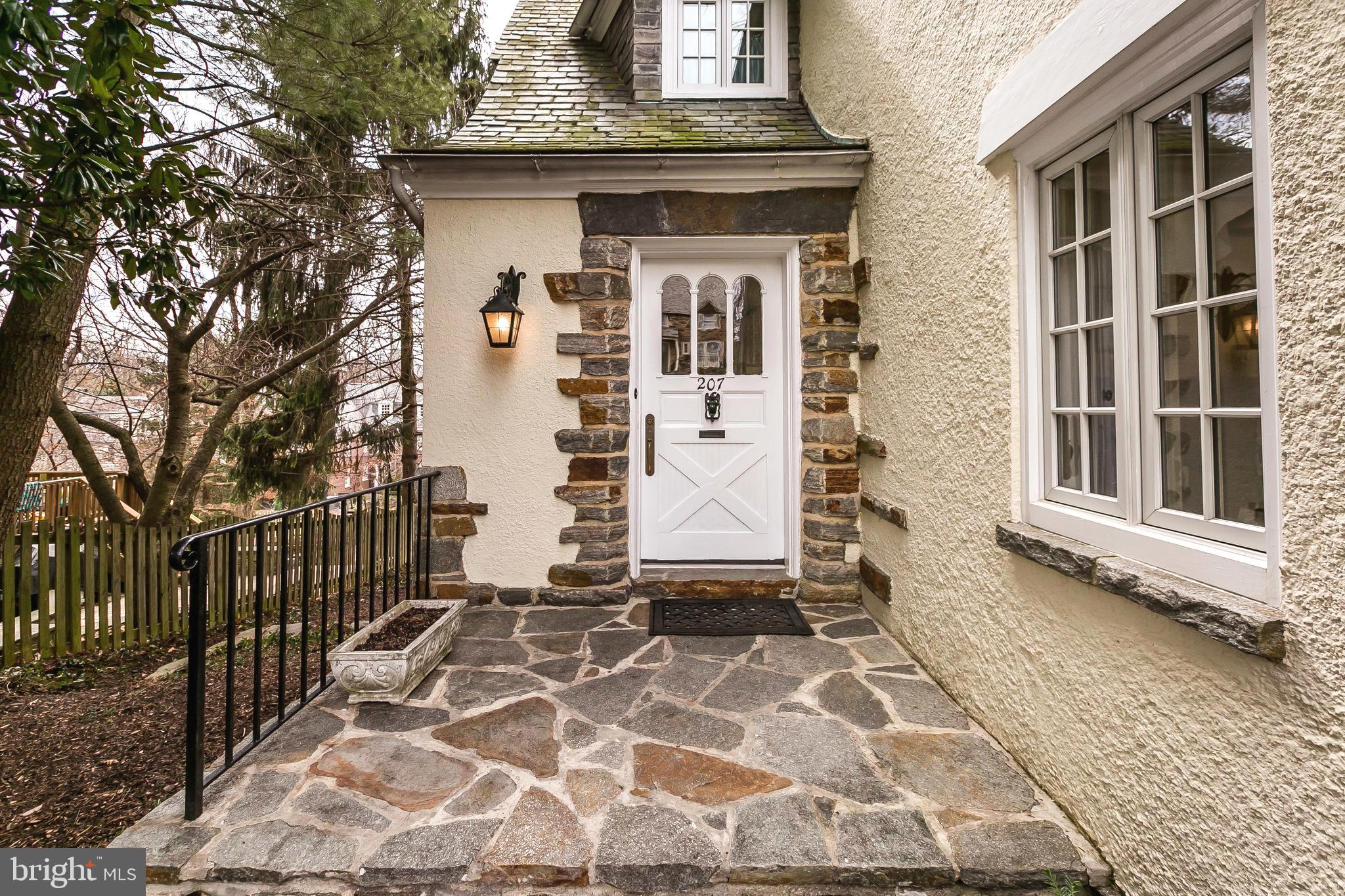 207 Tunbridge Road Baltimore, MD 21212 - Photo 2 of 43 There's a stone porch at the entry