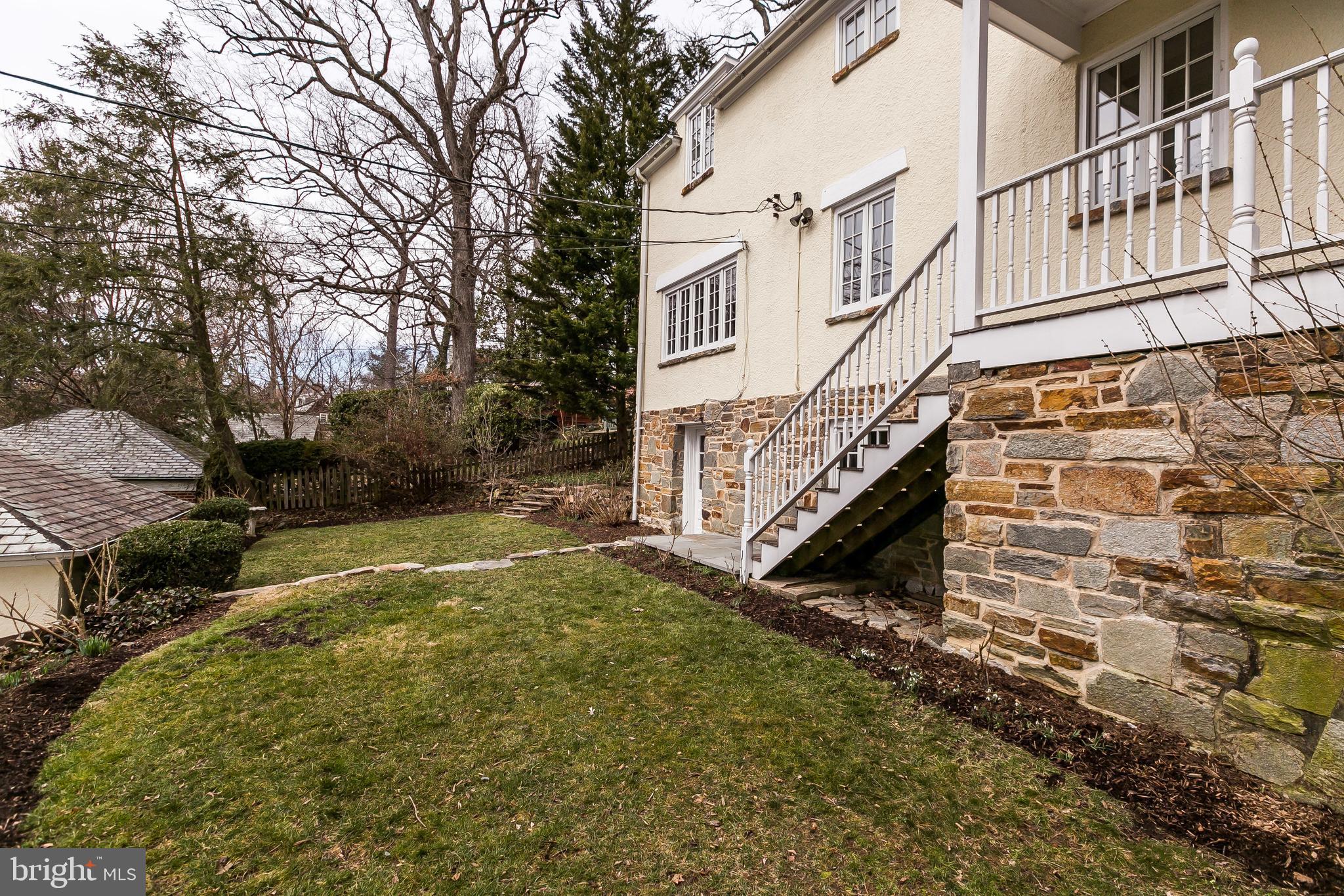 207 Tunbridge Road Baltimore, MD 21212 - Photo 37 of 43 This is the rear view of the home.