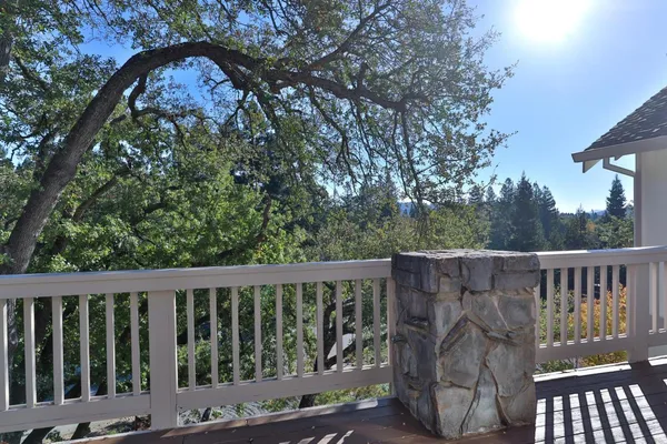 a view of outdoor space with trees