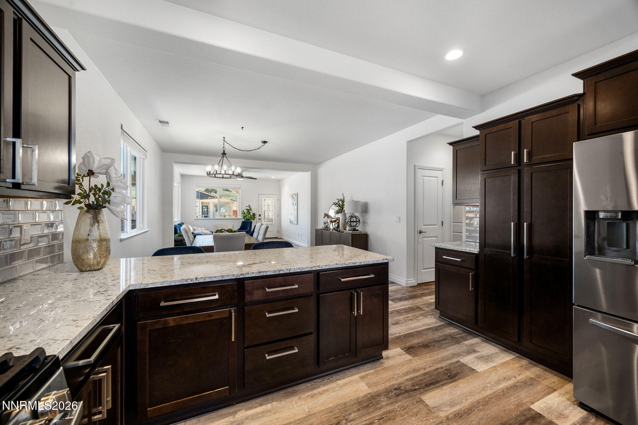 19013 Alpine Walk Reno, NV 89508 - Photo 14 of 34 a kitchen with a refrigerator and a sink